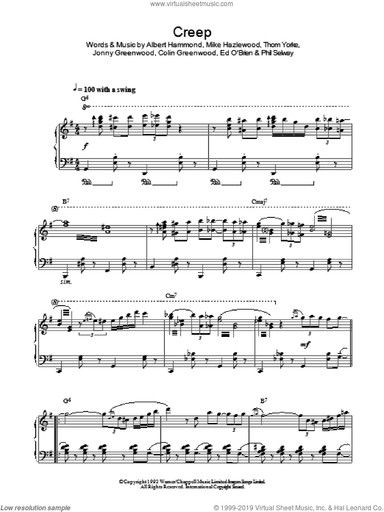 Creep (Jazz Version)