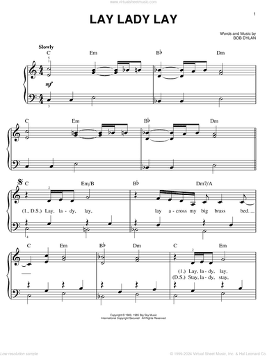 Lay Lady Lay