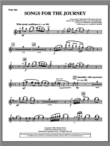 Songs For The Journey (from "Footprints In The Sand")