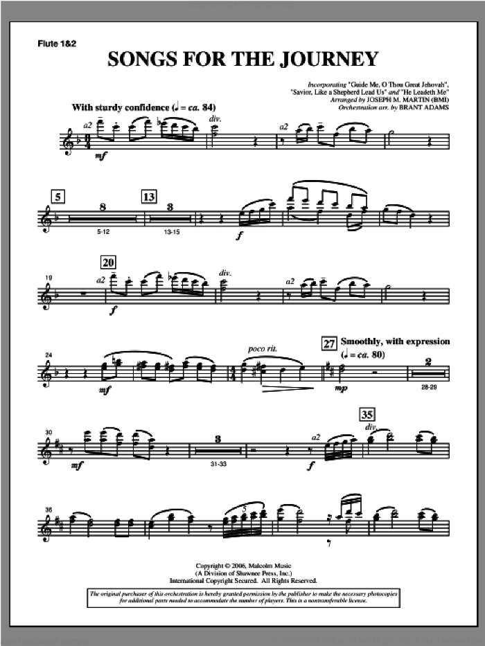 Songs For The Journey (from "Footprints In The Sand")