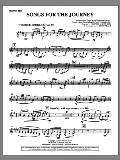 Songs For The Journey (from "Footprints In The Sand")
