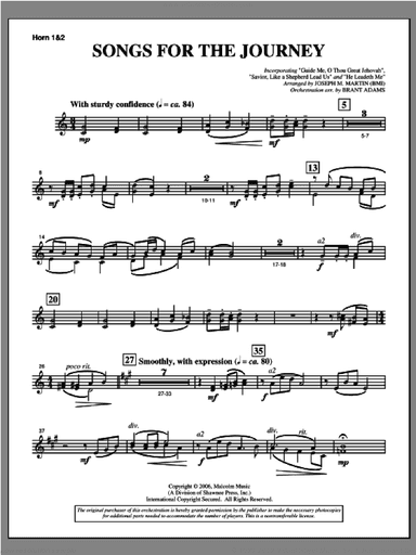 Songs For The Journey (from "Footprints In The Sand")