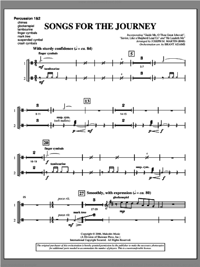 Songs For The Journey (from "Footprints In The Sand")