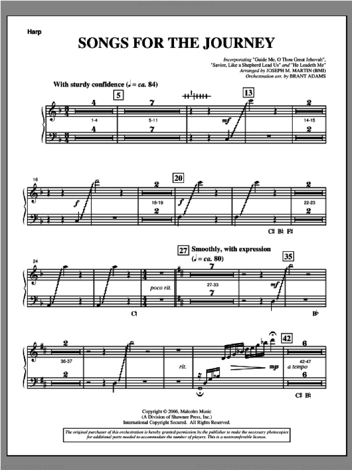 Songs For The Journey (from "Footprints In The Sand")
