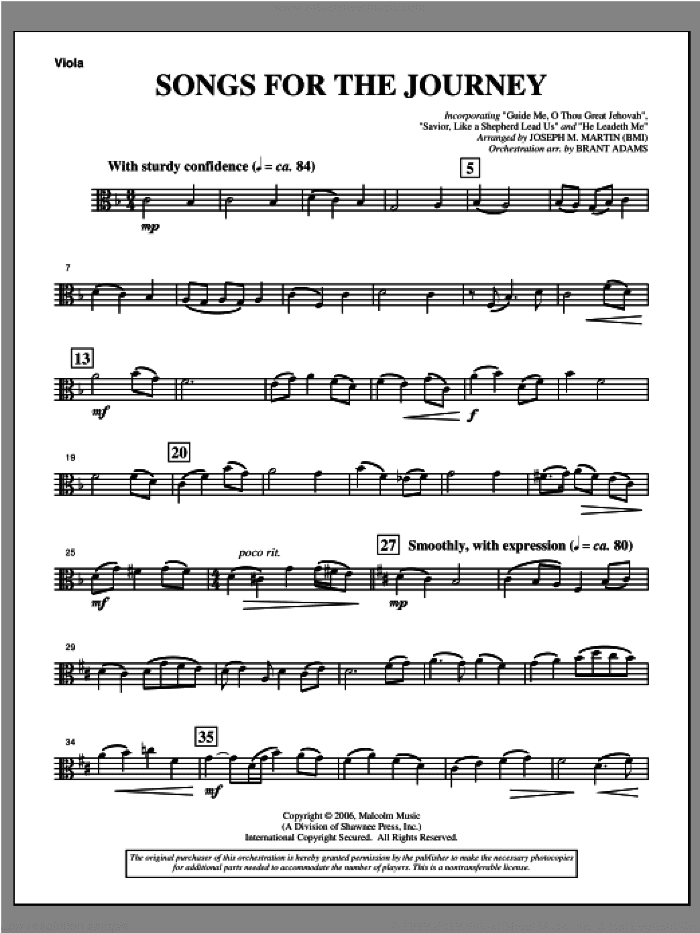 Songs For The Journey (from "Footprints In The Sand")