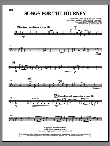 Songs For The Journey (from "Footprints In The Sand")