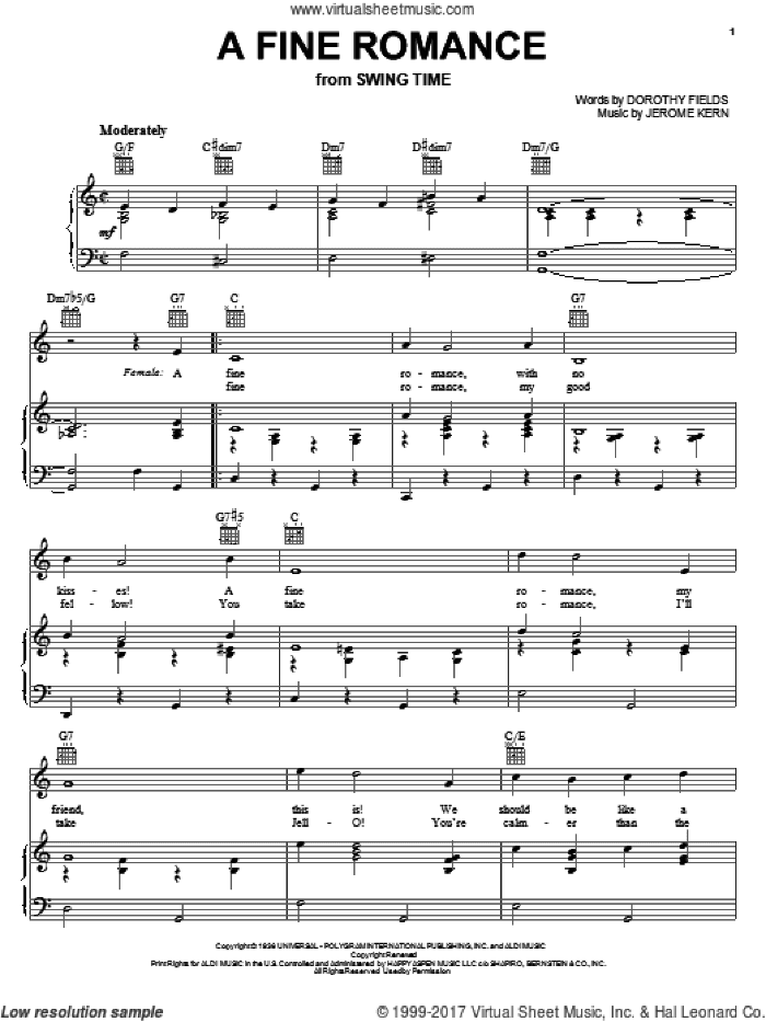 Jerome Kern Collection 4 (complete set of parts)