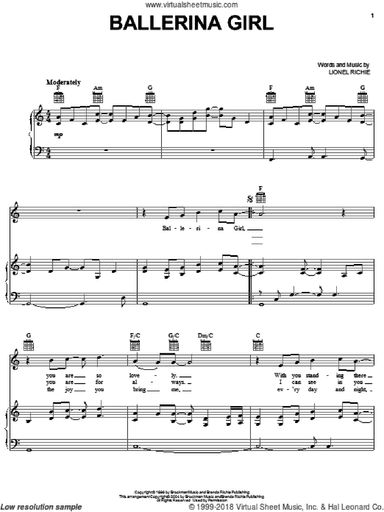 Lionel Richie's Top Hits 2 (complete set of parts)