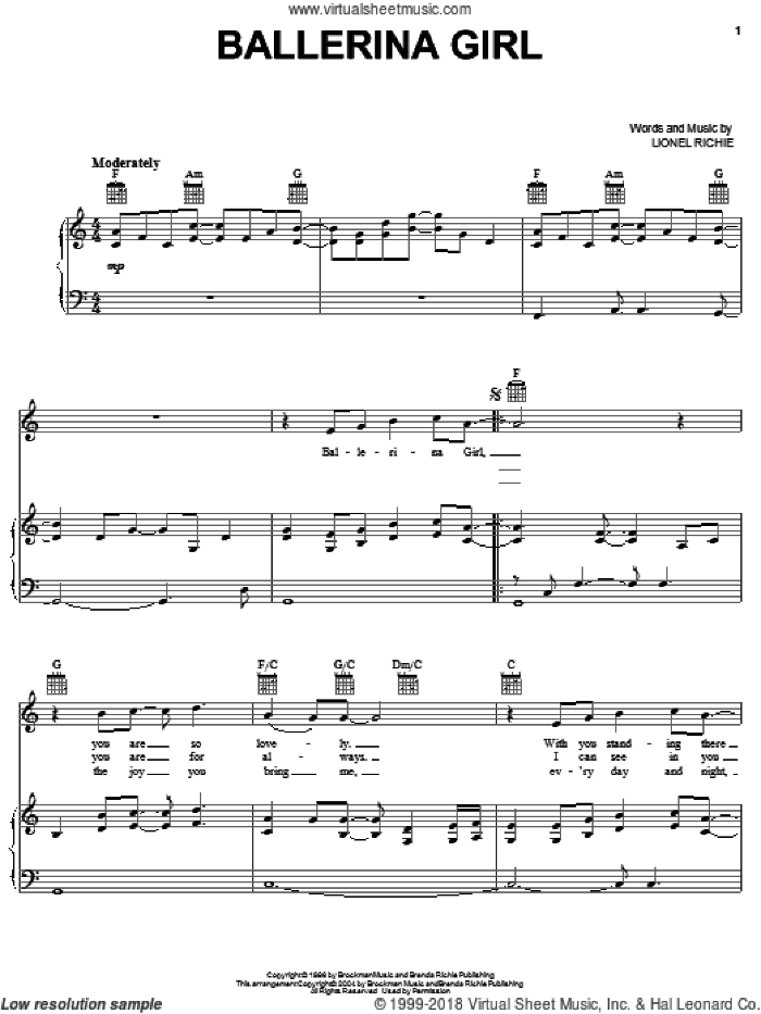 Lionel Richie's Top Hits 2 (complete set of parts)