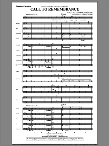 Call To Remembrance (from "harvest Of Sorrows")
