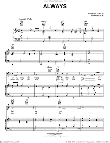 Great Songs Of Irving Berlin 2 (complete set of parts)