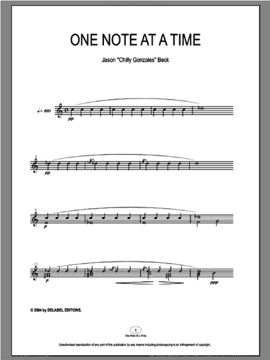 One Note At A Time
