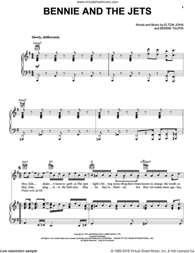Elton John Rocks (complete set of parts)