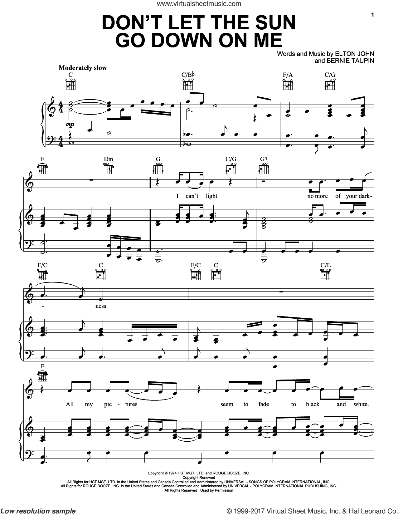 Elton John Ballads (complete set of parts)