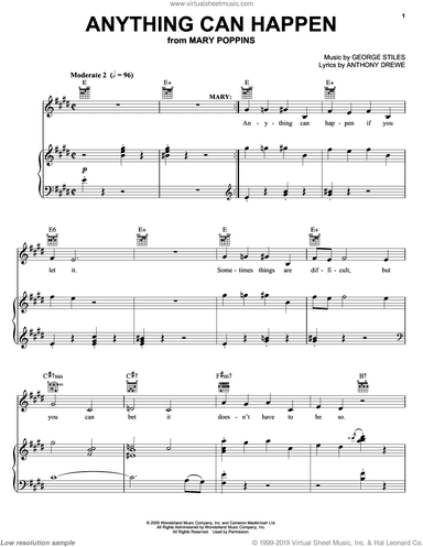 Broadway Selections from Mary Poppins (complete set of parts)