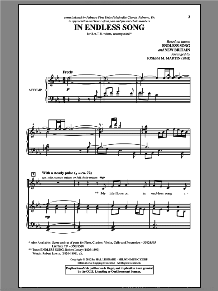 In Endless Song