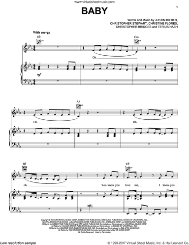 Justin Bieber Hits (complete set of parts)