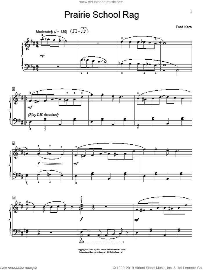 Prairie School Rag