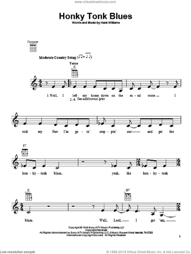Honky Tonk Blues