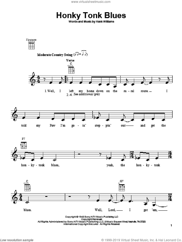 Honky Tonk Blues