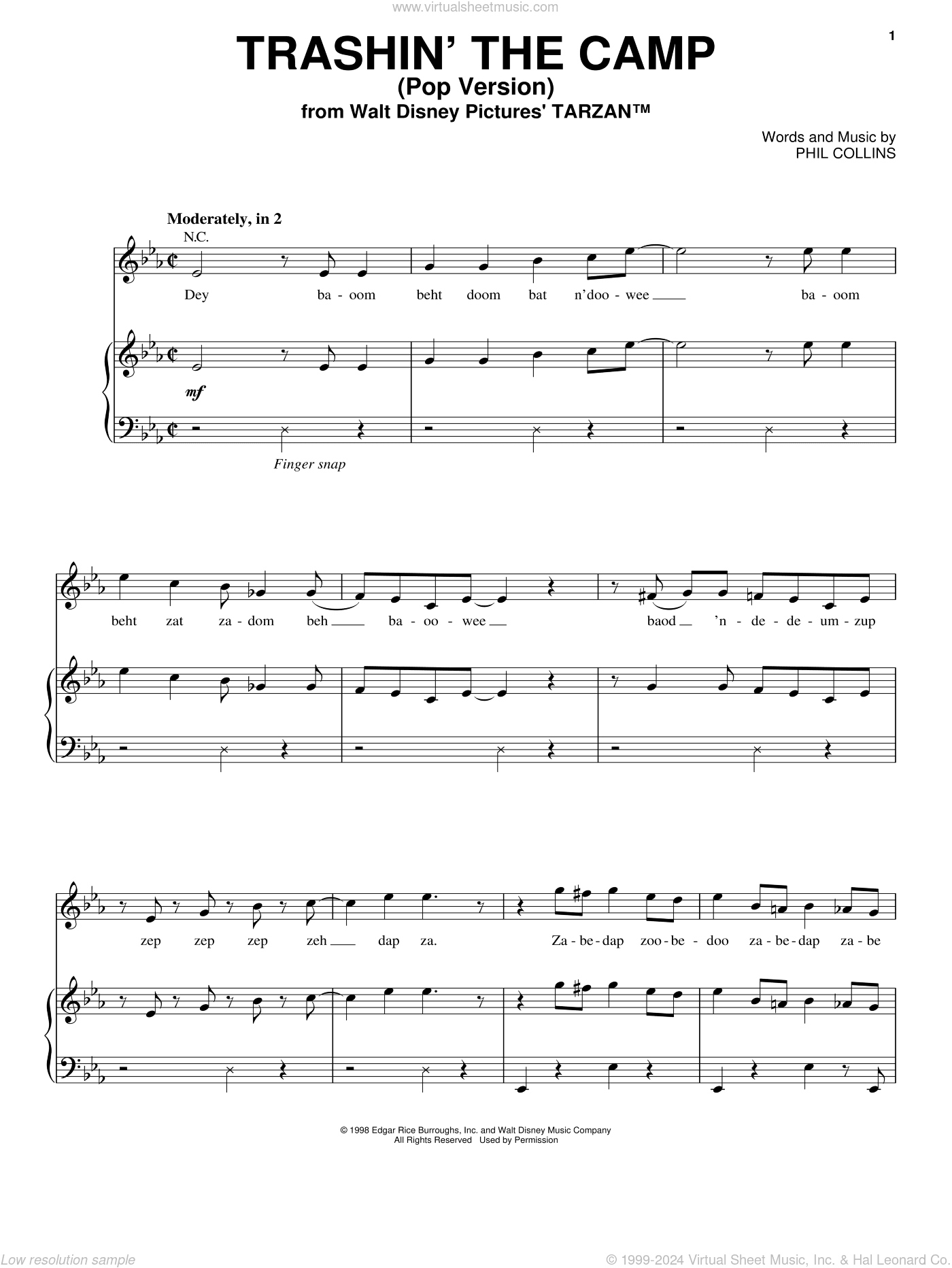 Trashin' The Camp (Pop Version) (from Tarzan)