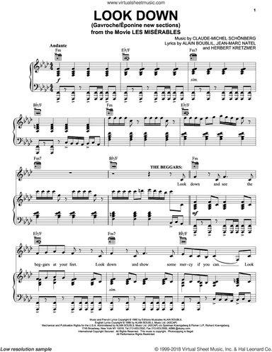 Look Down (Gavroche)
