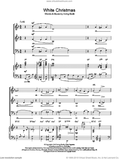 White Christmas (arr. Christopher Hussey)
