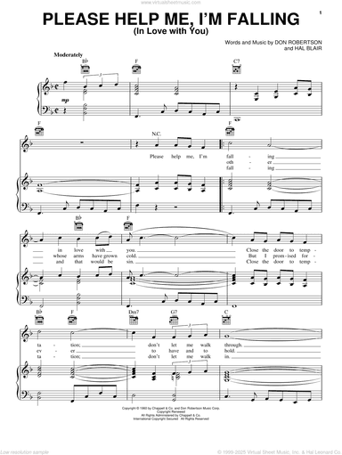 Please Help Me, I'm Falling (In Love With You)