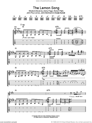 The Lemon Song