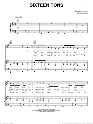 Sixteen Tons