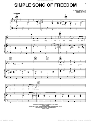 Simple Song Of Freedom