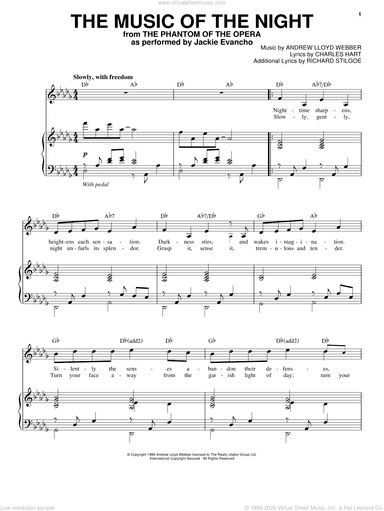 The Music Of The Night (from The Phantom Of The Opera)