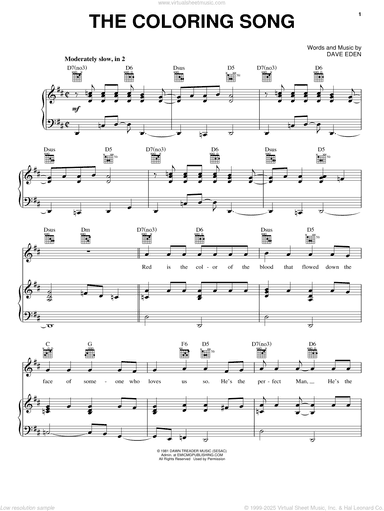The Coloring Song