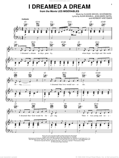 Les Miserables Movie Pack featuring Suddenly