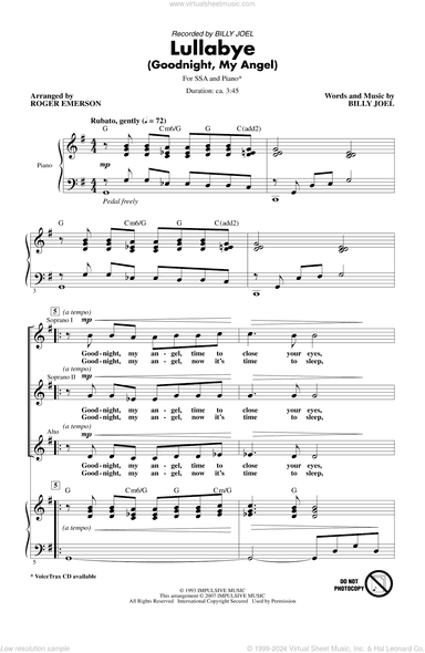 Lullabye (Goodnight, My Angel)