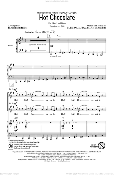 Hot Chocolate (from Polar Express) (arr. Roger Emerson)