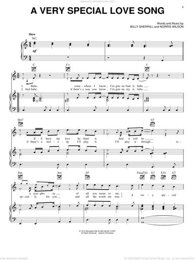 A Very Special Love Song