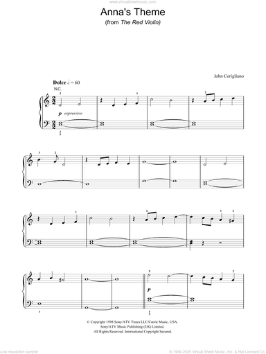 Anna's Theme (from The Red Violin)