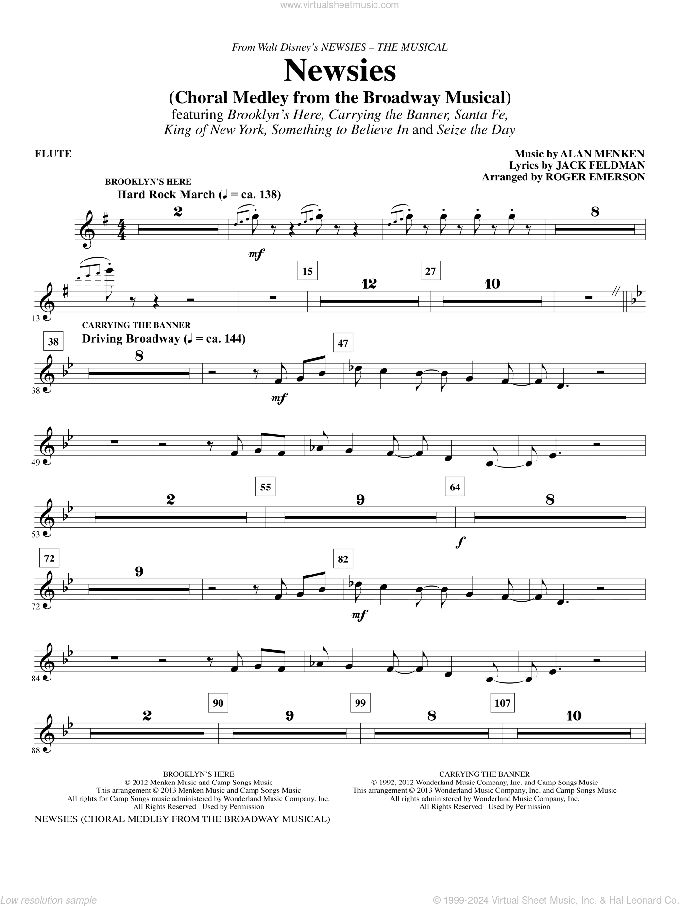 Newsies (Choral Medley)