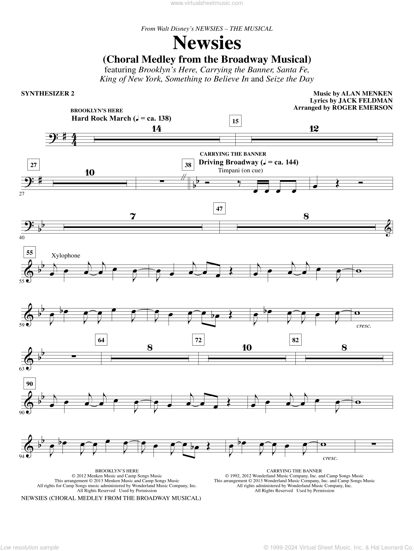 Newsies (Choral Medley)