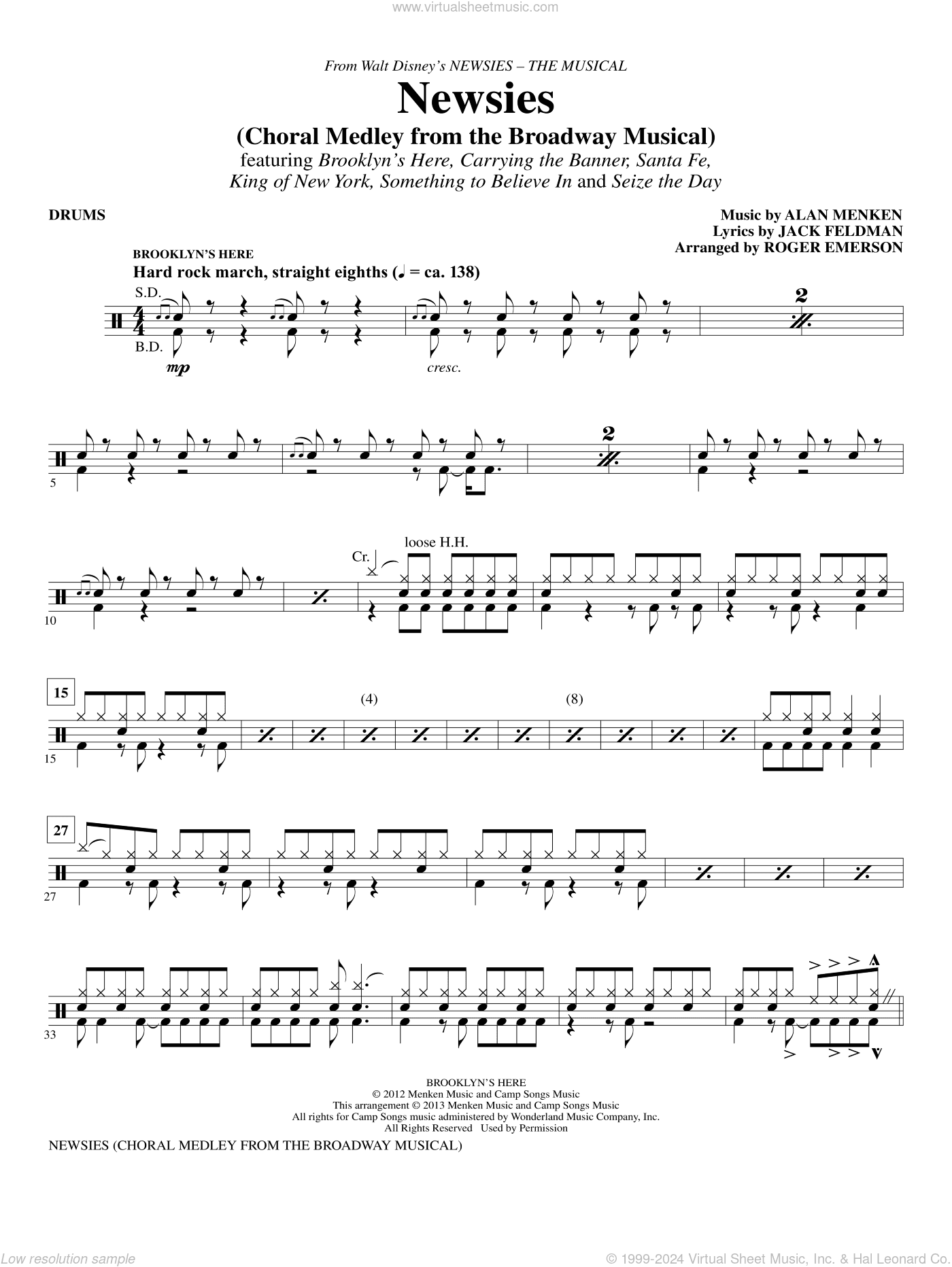 Newsies (Choral Medley)