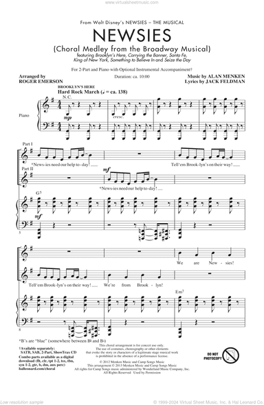Newsies (Choral Medley)