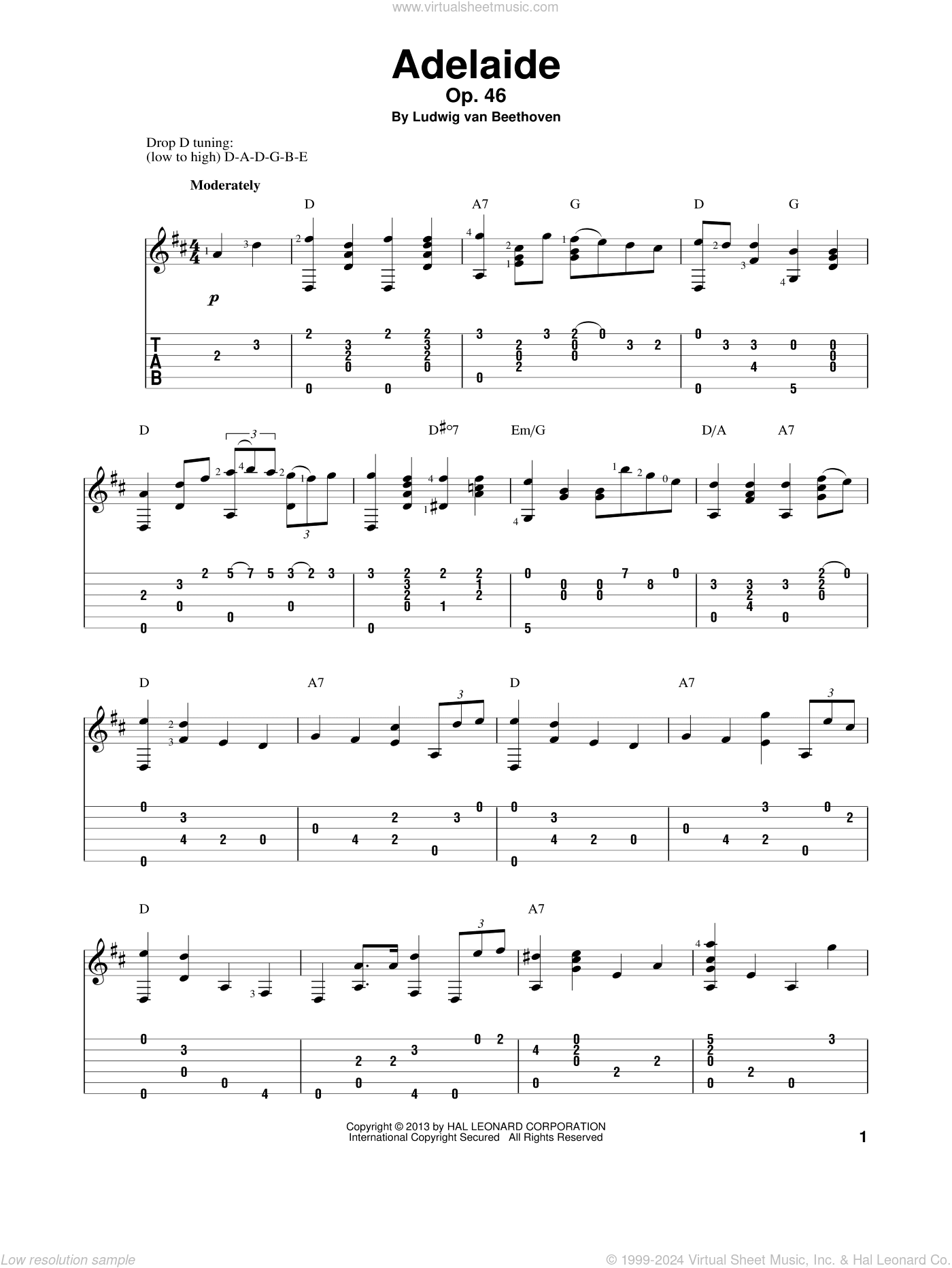Adelaide, Op. 46