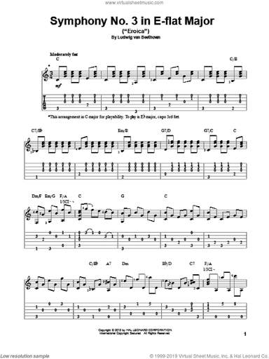 Symphony No. 3 In E-Flat Major ("Eroica")