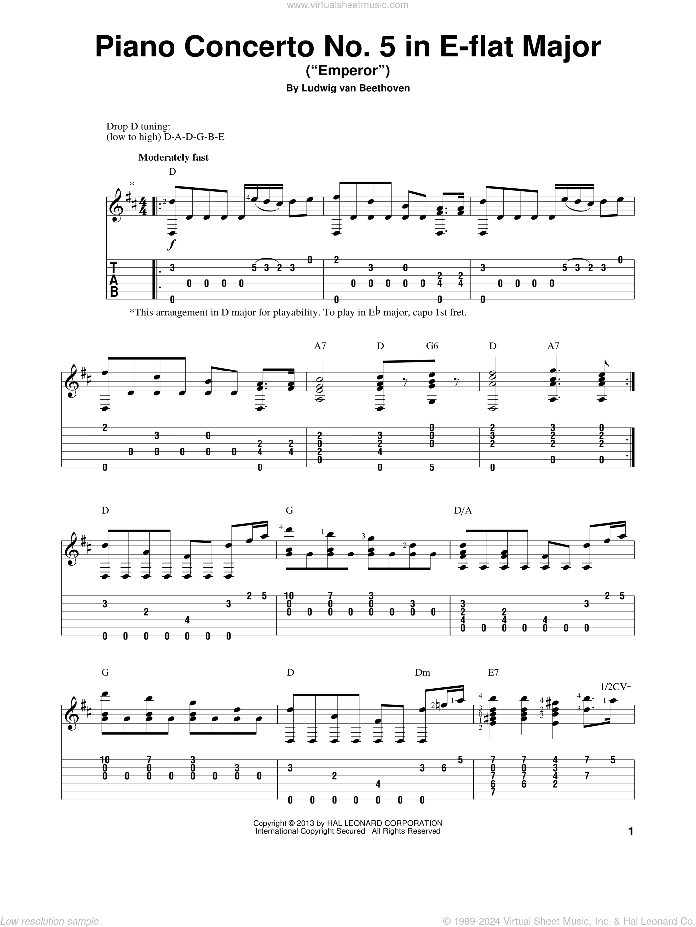 Piano Concerto No. 5 in E-flat Major ("Emperor")