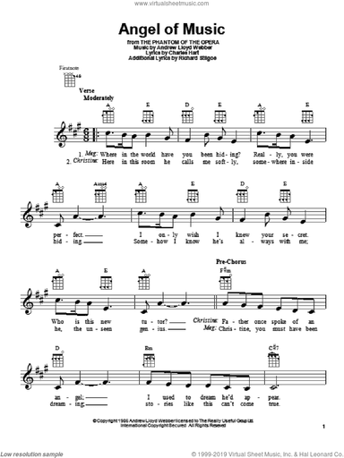 Angel Of Music (from The Phantom Of The Opera)
