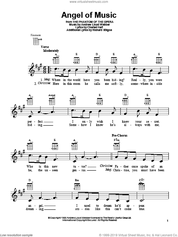 Angel Of Music (from The Phantom Of The Opera)