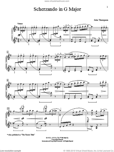 Scherzando In G Major