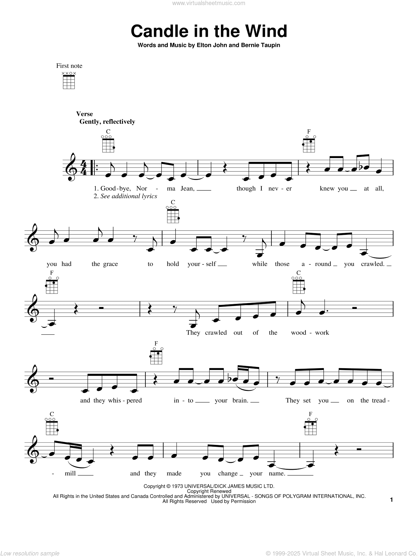 Candle In The Wind