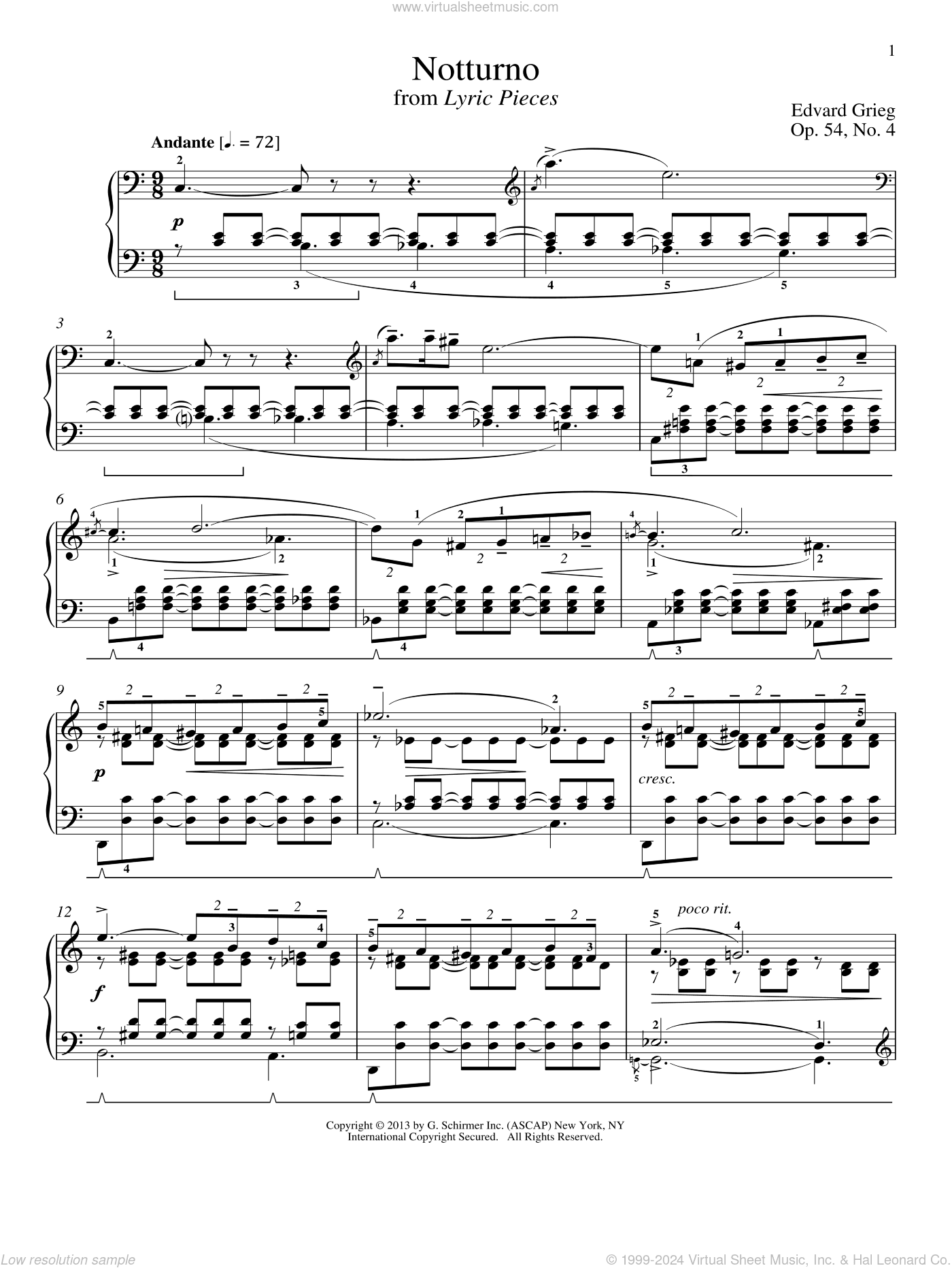 Notturno, Op. 54, No. 4